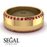 Eternity Ruby Wedding Band - Benjamin No. 10